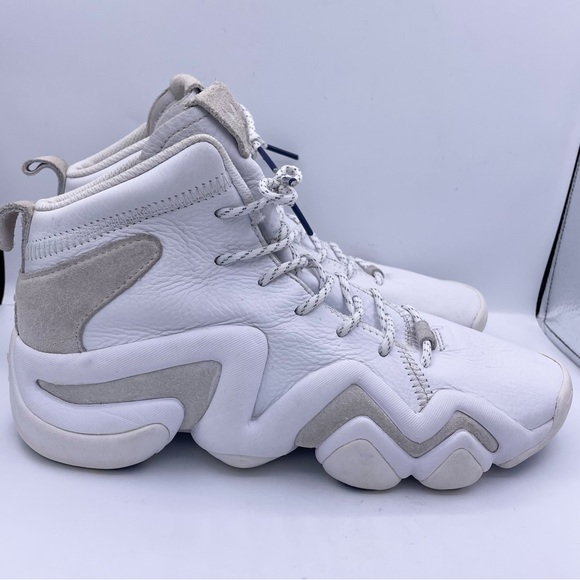 ADIDAS hi-top crazy 8 adv white running original sneakers Size 7 - Picture 3 of 13
